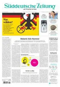 Süddeutsche Zeitung - 16 September 2017