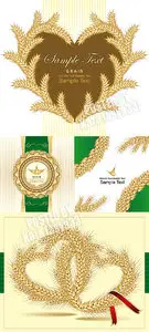 Wheat heart cards