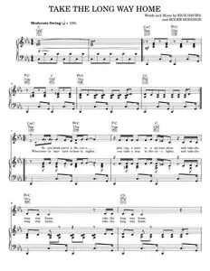 Take the long way home - Supertramp (Piano-Vocal-Guitar)