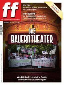 ff Das Südtiroler Wochenmagazin - 12 Oktober 2017
