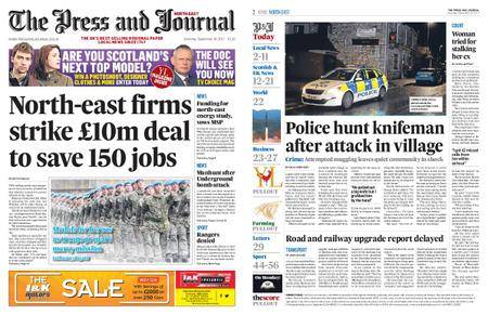 The Press and Journal North East – September 16, 2017