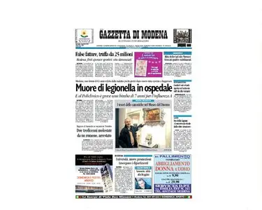 Gazzetta di Modena 8 dicembre 2009