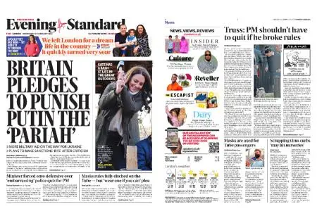 London Evening Standard – February 23, 2022