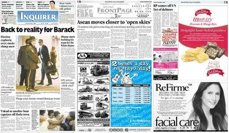 Philippine Daily Inquirer – November 07, 2008