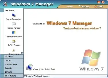 YamicSoft Windows 7 Manager v1.1.4 (x86/x64)