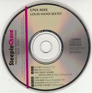 Louis Hayes - Una Max (1989) {SteepleChase ‎SCCD 31263 rel 1990}