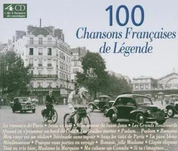 VA - 100 Chansons Françaises de Légende (2002) 4CD [Repost]