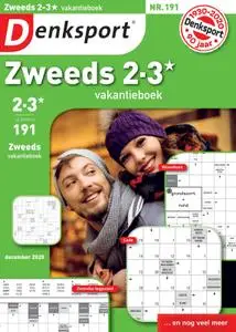 Denksport Zweeds 2-3* vakantieboek – 26 november 2020