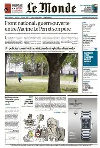 Le Monde du Jeudi 9 Avril 2015