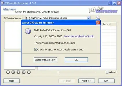 DVD Audio Extractor 4.5.0