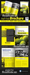 GraphicRiver A5 Half-fold corporate brochure (4 pages)