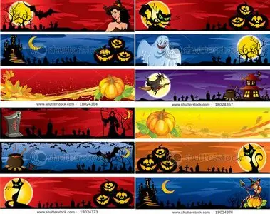 SS Halloween Banners