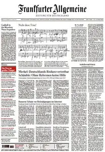 Frankfurter Allgemeine Zeitung vom 26. Oktober 2011