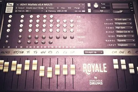 Analogue Drums Royale KONTAKT