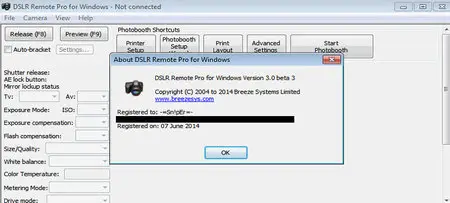 Breeze Systems DSLR Remote Pro 3.0.0 Beta 3