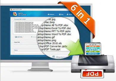 Nemo All To PDF v4.0.0.1 