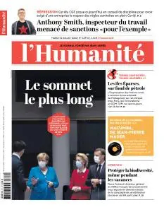 L’Humanite - 21 Juillet 2020