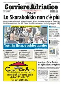 Corriere Adriatico Pesaro - 10 Settembre 2023