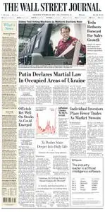 The Wall Street Journal - 20 October 2022