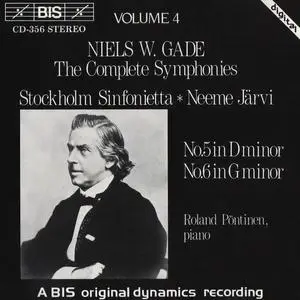Neeme Järvi, Stockholm Sinfonietta - Niels W. Gade: The Complete Symphonies, Vol.4 (1987)