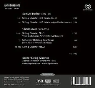 Escher String Quartet - Barber & Ives: String Quartets (2021)
