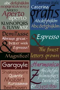 Calligraphics Fonts
