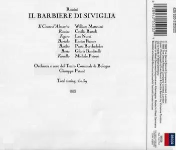 Giuseppe Patanè, Orchestra del Teatro Comunale di Bologna - Gioacchino Rossini: Il Barbiere di Siviglia (1989)