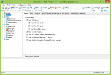 WebCruiser Web Vulnerability Scanner Enterprise Edition 3.5.3 