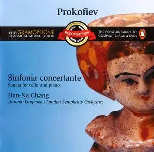 Han-Na Chang, Antonio Pappano, LSO - Prokofiev: Sinfonia Concertante, Sonata for Cello and Piano (2003) Reissue 2008