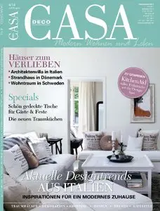 Casa Deco - Wohn- und Lifestylemagazin Juli/August 04/2014