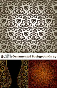 Vectors - Ornamental Backgrounds 29