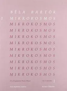 Mikrokosmos Volume 1 Pink: Piano Solo (English, French, German, & Hungarian)