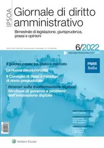 Giornale di diritto amministrativo - Dicembre 2022