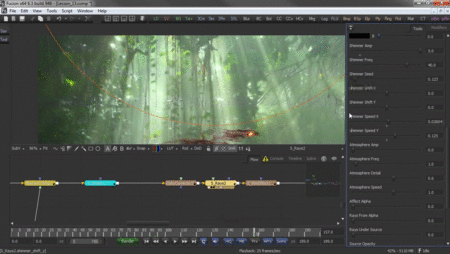 Creating an Abstract Forest Entity Using KRAKATOA in Maya and Fusion