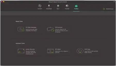 iSkysoft iMedia Converter Deluxe for Mac 10.0.0.6