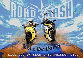 Sega Genesis Classics : RoadRash 1 , 2 , 3