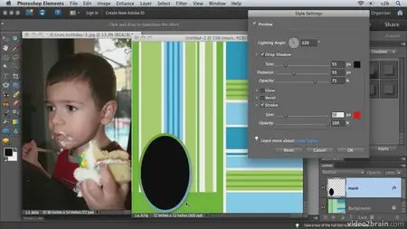 Video2Brain - Combining Images with Photoshop Elements 9