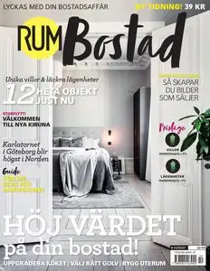 RUM BOSTAD (Inga nya utgåvor) – 27 april 2017