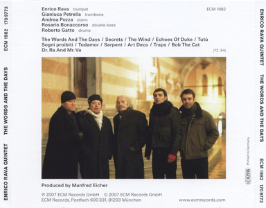 Enrico Rava - The Words And The Days (2007) {ECM 1982}