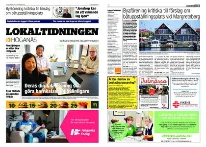 Lokaltidningen Höganäs – 16 november 2019