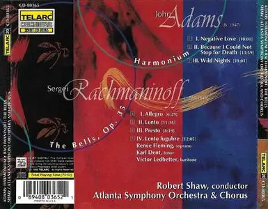 Robert Shaw, Atlanta Symphony Orchestra & Chorus - Adams: Harmonium; Rachmaninov: The Bells (1996)