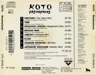 Koto - Masterpieces (1989)