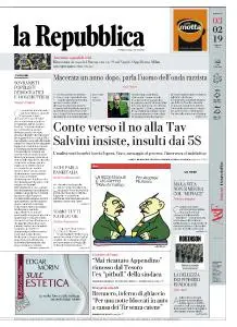 la Repubblica - 3 Febbraio 2019