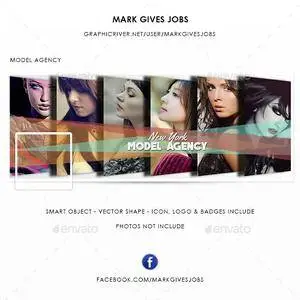 GraphicRiver - Model Agency Facebook Cover