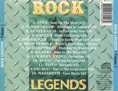 VA - Rock Legends Volume 1 (1995)