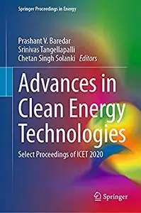 Advances in Clean Energy Technologies