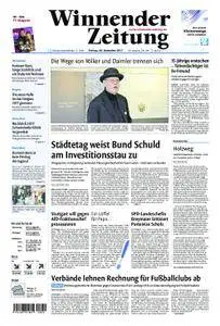 Winnender Zeitung - 29. Dezember 2017