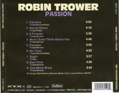 Robin Trower - Passion (1987)