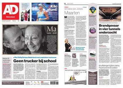 Algemeen Dagblad - Rivierenland – 20 augustus 2018