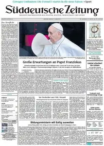 Süddeutsche Zeitung vom Freitag, 15. März 2013